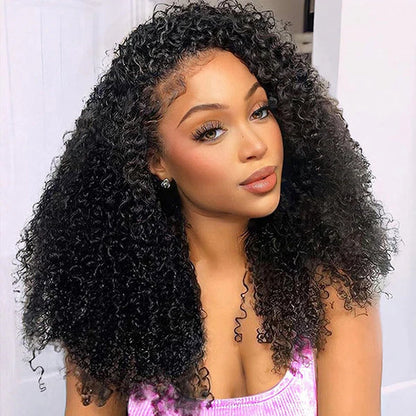 Silqora Hair 3 In 1 Half Wig Easy Wear Curly Wear Go Half Wig With Adjustable String Beginner Friendly